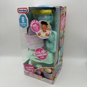 Little Tikes Creative Chefs Mini Easter Basket Kit, 8 Accessories, Pretend Play